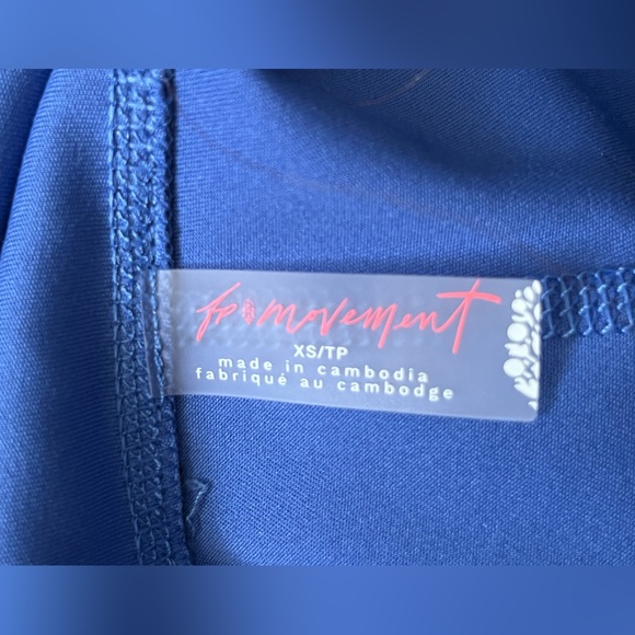 NWT Free People Back it Up Onesie in Pool Blue - Picture 9 of 13